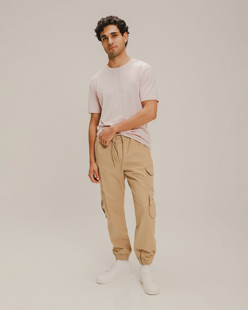 Jogger Cargo Básico Caqui